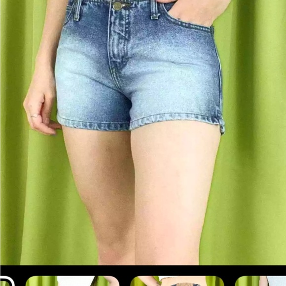 Mudd ❤️ Y2K size 9 Women's Blue Denim Shorts - Picture 2 of 11